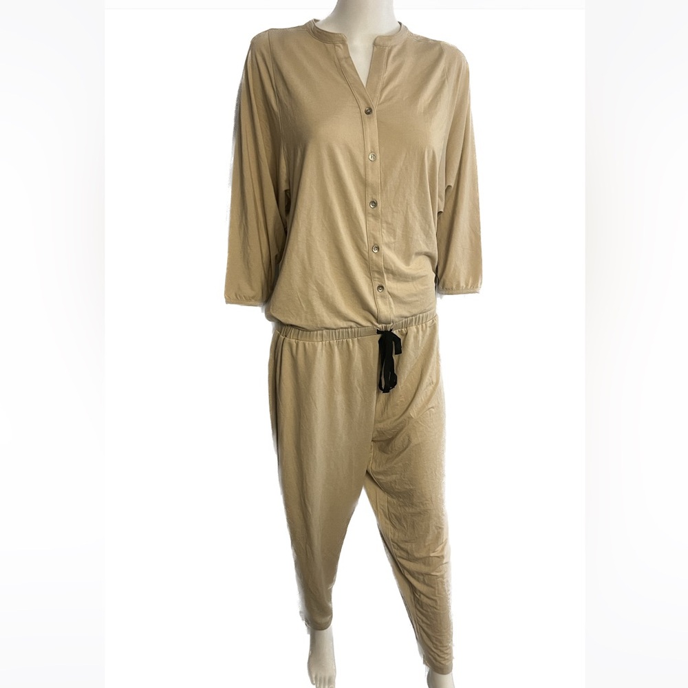 NWT bcbg womens jumpsuit size large